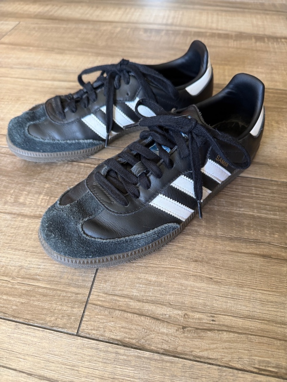 adidas Black and White Classic Samba Sneakers